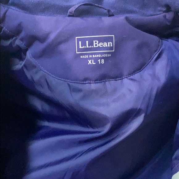 LLBean heavyweight winter coat - Picture 4 of 5